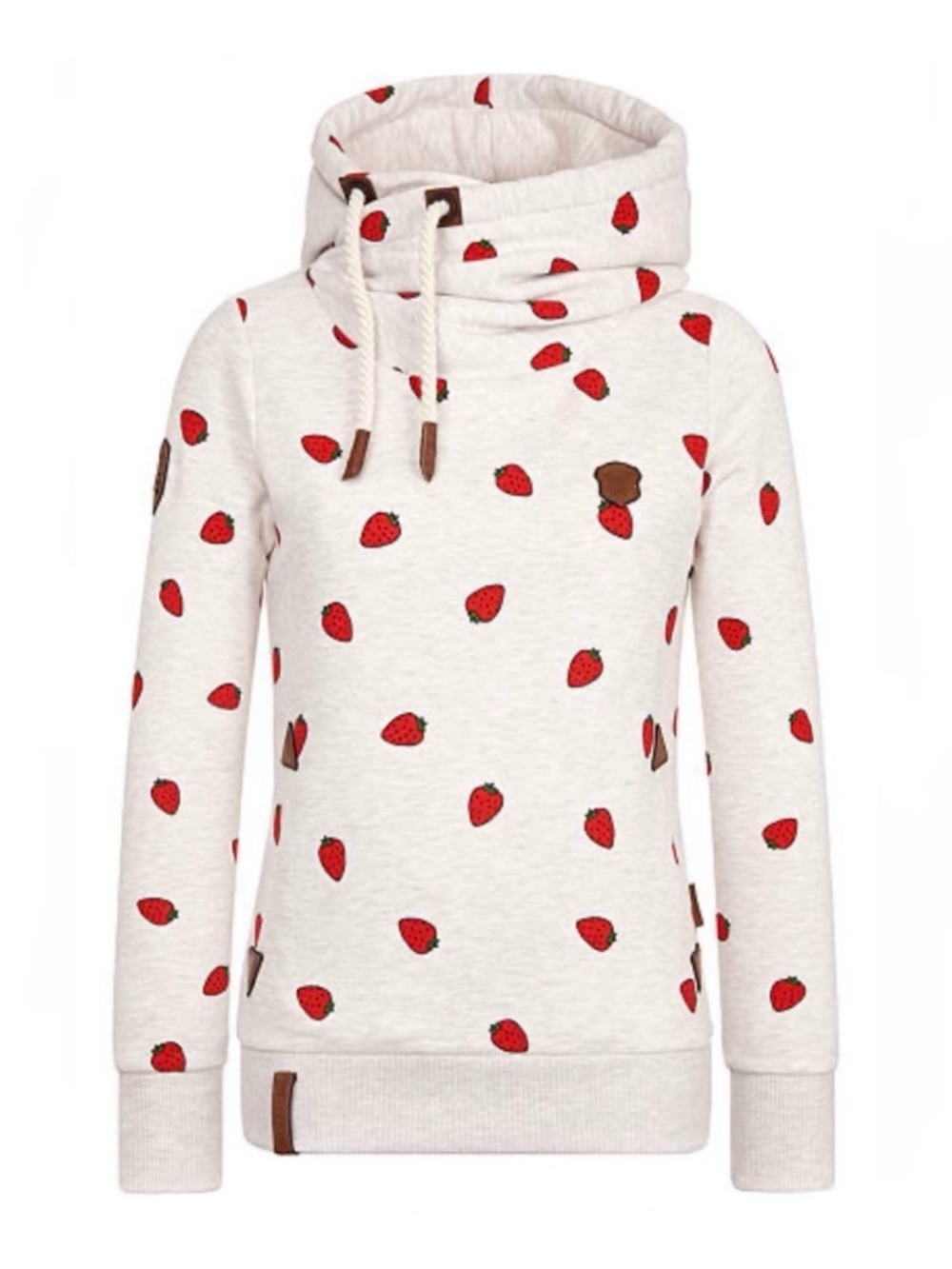 Naketano // Oskar Mein Junge Strawberry Erdbeere Hoodie // Medium